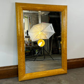 "Donelle LA" Mirror, Birds Eye Maple Framed, Beveled Edge Glass